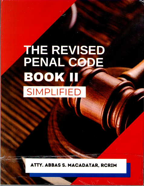 The Revised Penal Code, Book II: Simplified | International Standard ...